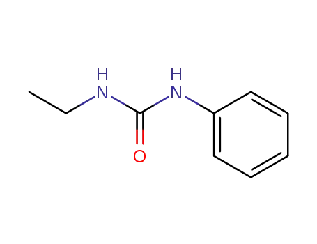 Molecular Structure of 621-04-5 (1-ETHYL-3-PHENYLUREA)