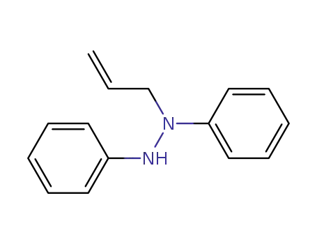 Molecular Structure of 40395-35-5 (Hydrazine, 1,2-diphenyl-1-(2-propenyl)-)