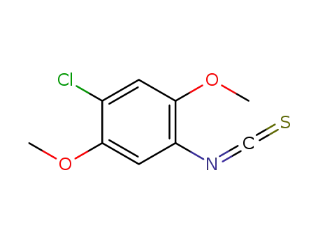 Molecular Structure of 306935-82-0 (4-CHLORO-2,5-DIMETHOXYPHENYL ISOTHIOCYANATE)