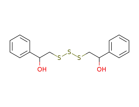 2-[3-(2-hydroxy-2-phenylethyl)trisulfanyl]-1-phenyl-1-ethanol