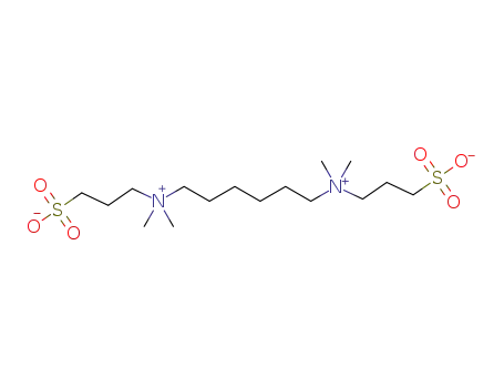 N,N,N',N'-tetramethyl-1,6-hexandiyldiammonium-bis(propanesulfonate)
