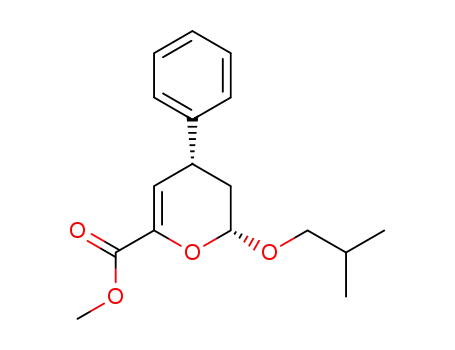 methyl 2-isobutoxy-4-phenyl-3,4-dihydro-2H-pyran-6-carboxylate