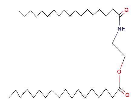 Molecular Structure of 14351-40-7 (ETHANOLAMINE N,O-DISTEARATE)
