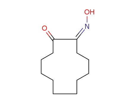 Molecular Structure of 27335-49-5 (1,2-Cyclododecanedione, monooxime, (1Z)-)