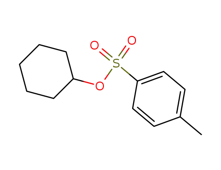 Molecular Structure of 953-91-3 (CYCLOHEXYL P-TOLUENESULFONATE)