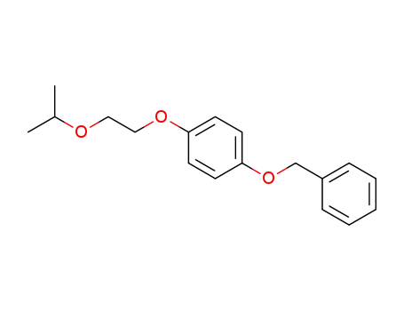 1-((4-(2-isopropyloxyethoxy)phenoxy)methyl)benzene