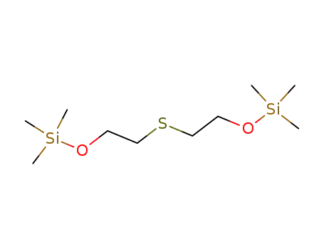Molecular Structure of 20486-03-7 (3,9-Dioxa-6-thia-2,10-disilaundecane, 2,2,10,10-tetramethyl-)
