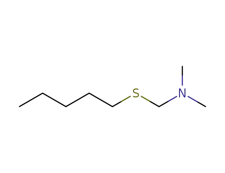 N,N-dimethyl-1-(pentylsulfanyl)methaneamine