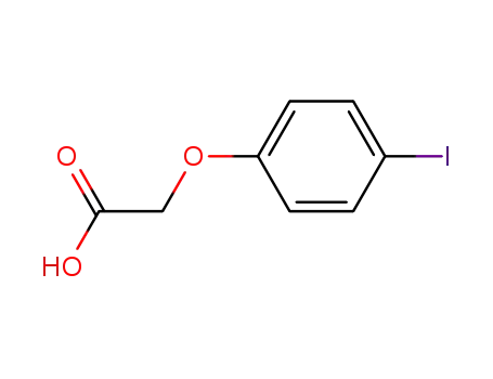 Molecular Structure of 1878-94-0 (4-Iodophenoxyacetic acid)