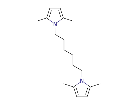 1-[6-(2,5-dimethylpyrrol-1-yl)hexyl]-2,5-dimethyl-pyrrole cas  6970-82-7