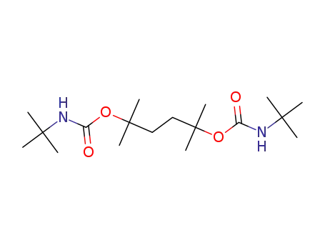 2,5-dimethyl-2,5-bis-(N-tert-butylcarbamoyloxy)hexane