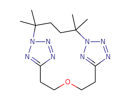 2,2,5,5-tetramethyl-12-oxa-1,6,7,8,16,17,18,19-octaaza-tricyclo-[13.2.1.16,9]nonadeca-7,9(19),15(18),16-tetraene