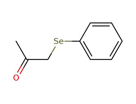 Molecular Structure of 61759-13-5 (2-Propanone, 1-(phenylseleno)-)