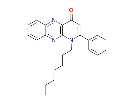 1-heptyl-2-phenylpyrido[2,3-b]quinoxalin-4(1H)-one
