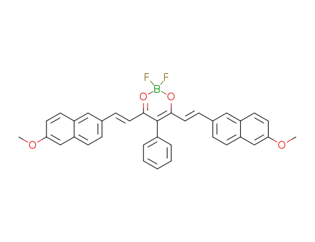 (1E,4Z,6E)-5-(difluoroboryloxy)-1,7-bis(6-methoxynaphthalen-2-yl)-4-phenylhepta-1,4,6-trien-3-one