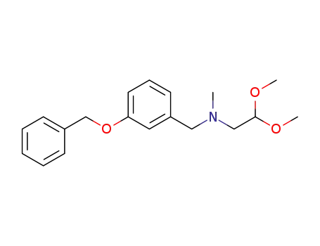 (3-benzyloxybenzyl)-(2,2-dimethoxyethyl)methylamine