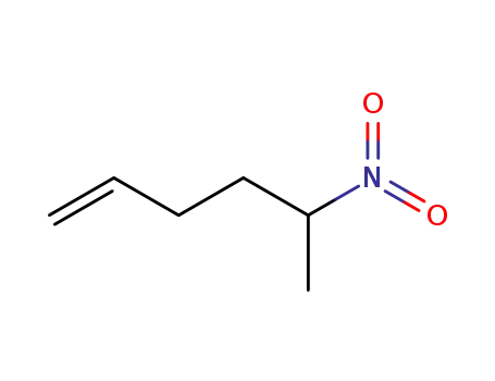 Molecular Structure of 64999-95-7 (1-Hexene, 5-nitro-)