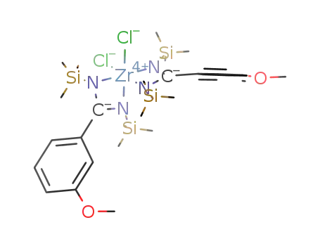 cis-[3-OMe(C6H4)C(NSiMe3)2]2ZrCl2