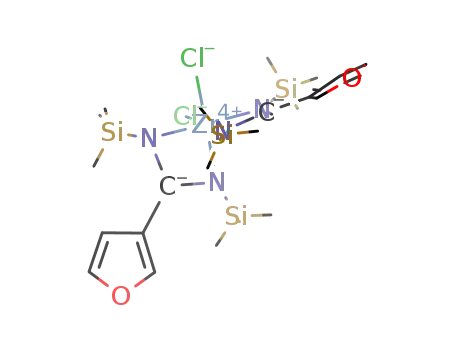 cis-[(3-C4H3O)C(NSiMe3)2]2ZrCl2