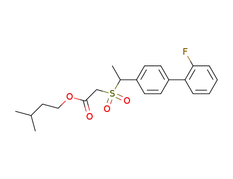 [1-(2'-Fluoro-4-biphenylyl)-ethylsulfonyl]-acetic acid isoamyl ester