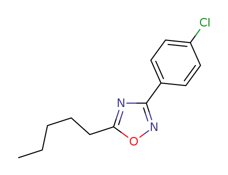 3-(4-chlorophenyl)-5-pentyl-1,2,4-oxadiazole