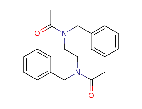 Molecular Structure of 10507-26-3 (Acetamide, N,N'-1,2-ethanediylbis[N-(phenylmethyl)-)