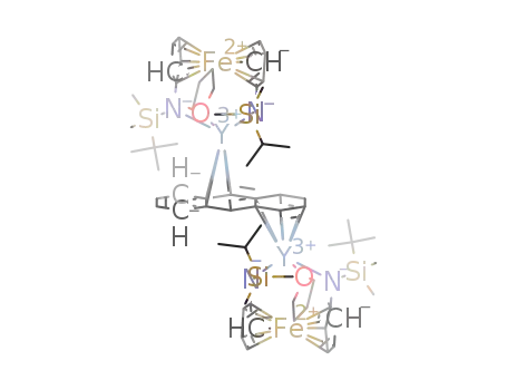 [(1,10-fc(NSitBuMe2)2)Y(THF)]2(μ-anthracene)