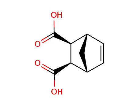 Molecular Structure of 21196-51-0 (Cis-exo-bicyclo[2.2.1]hept-5-ene-2,3-dicarboxylic acid)
