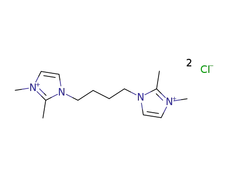 1,4-bis(1,2-dimethylimidazolium-3-yl)butane dichloride