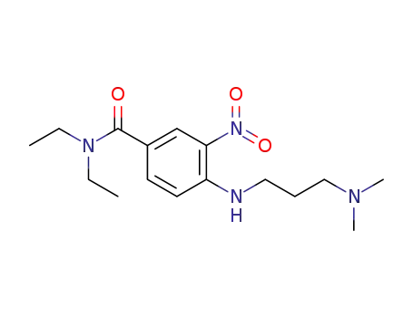 4-((3-(dimethylamino)propyl)amino)-N,N-diethyl-3-nitrobenzamide
