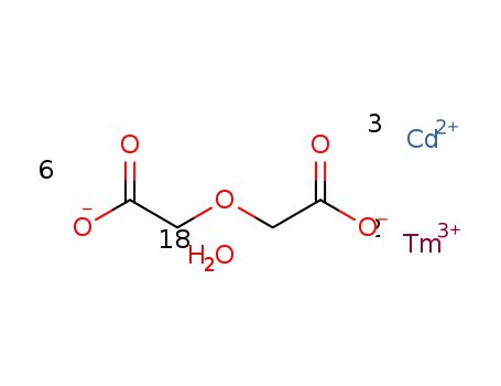 {[Cd(H2O)6]·[Tm2(oxydiacetate)6Cd2]·12H2O}n