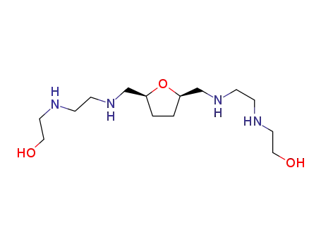 2,2'-((((((2R,5S)-tetrahydrofuran-2,5-diyl)bis(methylene))bis(azanediyl))bis(ethane-2,1-diyl))bis(azanediyl))diethanol