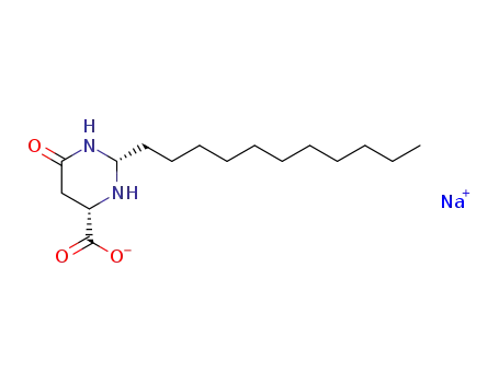 sodium (2R,4S)-6-oxo-2-undecylhexahydropyrimidine-4-carboxylate