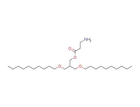 N-(2-[2,2-bis(decyloxymethyl)ethoxy]carbonylethyl)amine