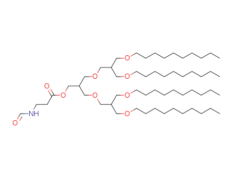 N-formyl-[2-(2,2-bis(2,2-di(decyloxymethyl)ethoxymethyl)ethoxy)carbonylethyl]amine
