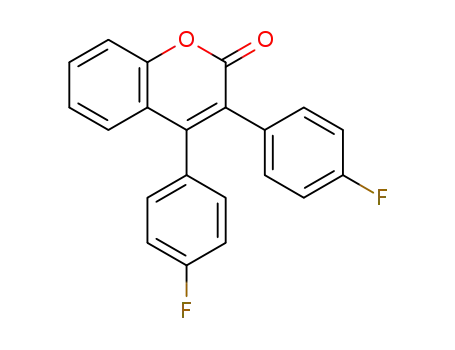 3,4-bis(4-fluorophenyl)-2H-chromen-2-one