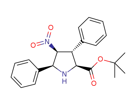 (2S,3R,4S,5S)-tert-butyl 4-nitro-3,5-diphenylpyrrolidine-2-carboxylate