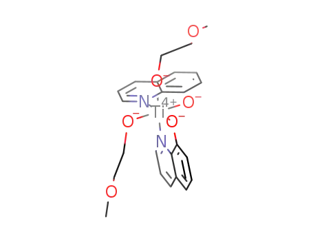 2-ethoxyethanolato-2-methoxyethanolato-bis(8-quinolinato)titanium(IV)