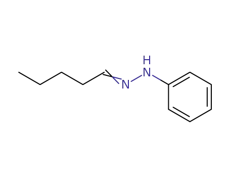 Molecular Structure of 6228-43-9 (Pentanal, phenylhydrazone)