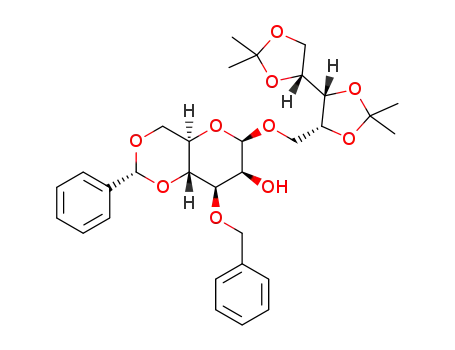 1,2:3,4-di-O-isopropylidene-D-arabinitol-5-yl 3-O-benzyl-4,6-O-benzylidene-β-D-mannopyranoside