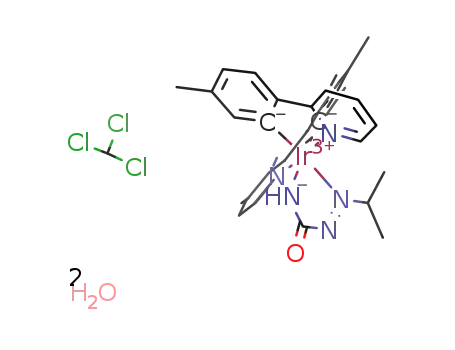 [Ir(2-(p-tolyl)pyridinato)2(acetone semicarbazone(-1H))]*2H2O