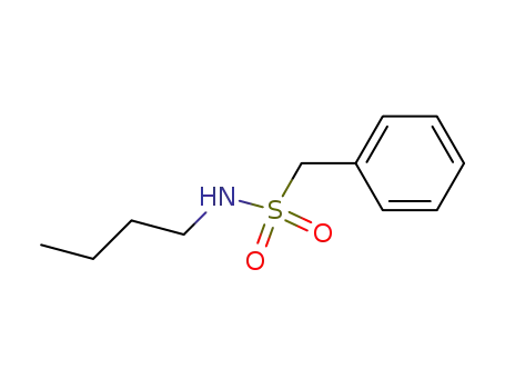 Molecular Structure of 69688-96-6 (Benzenemethanesulfonamide, N-butyl-)