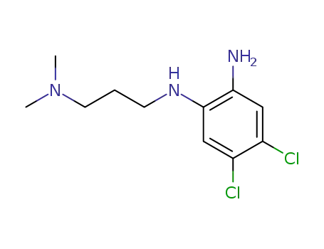 4,5-dichloro-N-(3-dimethylaminopropyl)-benzene-1,2-diamine