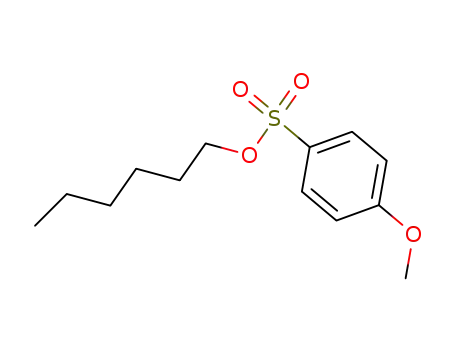 4-methoxybenzenesulfonic acid n-hexylester