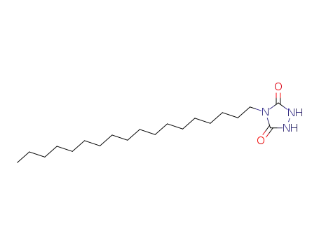 Molecular Structure of 81329-56-8 (1,2,4-Triazolidine-3,5-dione, 4-octadecyl-)