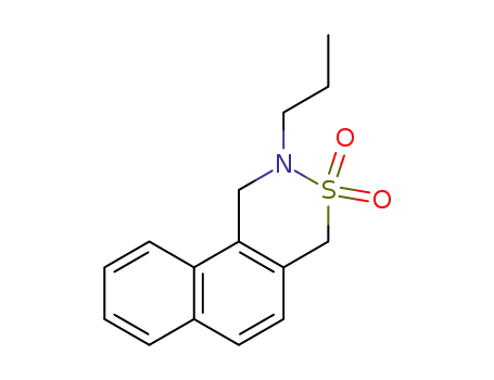 2-propyl-1,4-dihydro-2H-naphtho[1,2-d]3,2-thiazine 3,3-dioxide