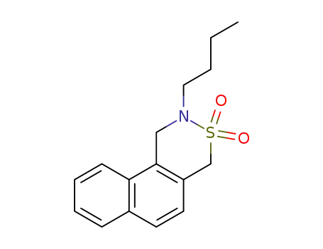 2-butyl-1,4-dihydro-2H-naphtho[1,2-d]3,2-thiazine 3,3-dioxide