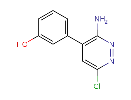 3-(3-amino-6-chloropyridazin-4-yl)phenol