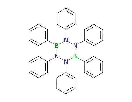 Molecular Structure of 13831-68-0 (1,2,4,5,3,6-Tetrazadiborine, hexahydro-1,2,3,4,5,6-hexaphenyl-)
