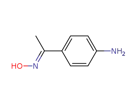 Molecular Structure of 38063-81-9 (4-AMINOACETOPHENONE OXIME)